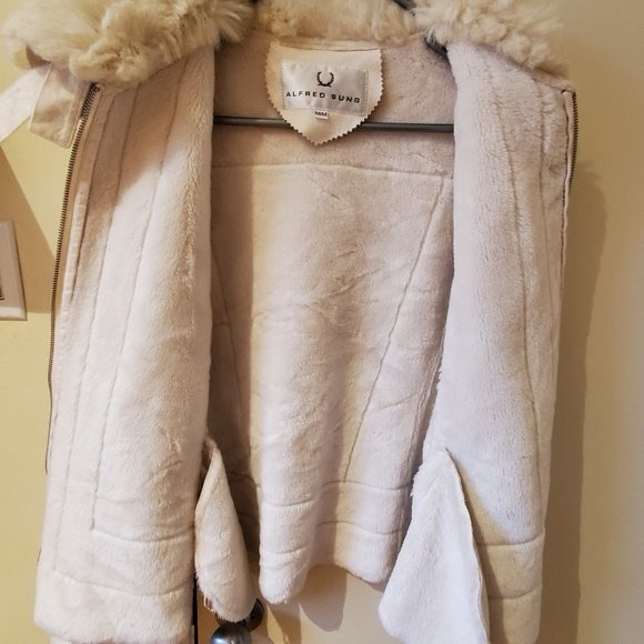 Alfred Sung soft felt lined jacket - Picture 5 of 5